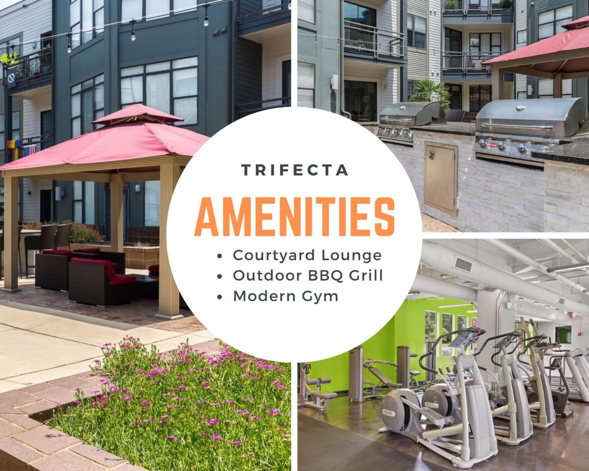 Trifecta Ace Location Pool & Gym Superhost Apartment Charlotte Exterior photo
